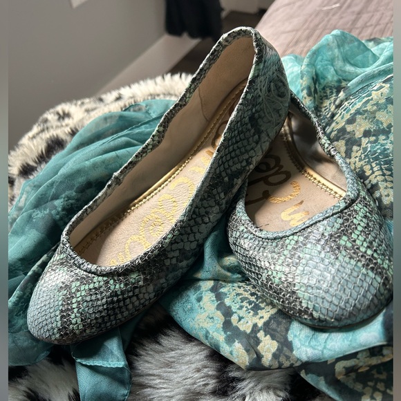 Sam Edelman snakeskin Flats - Picture 7 of 9